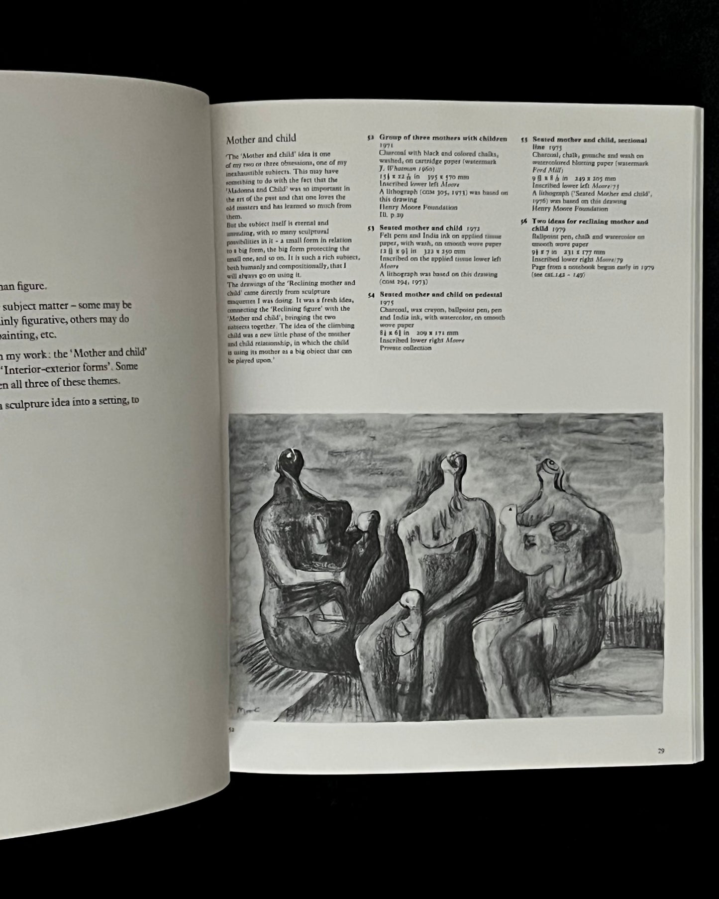 Henry Moore: Drawings 1969 - 79