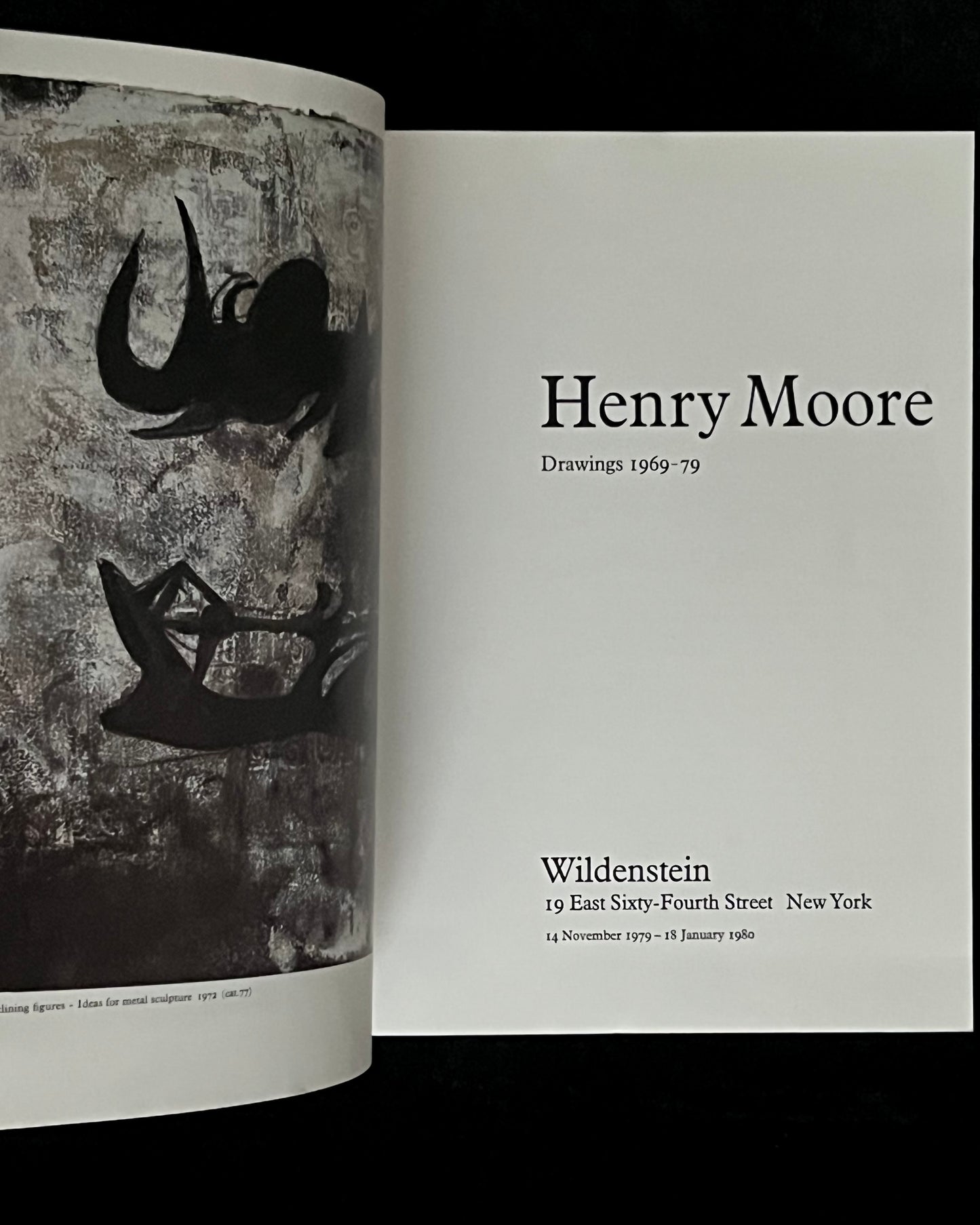 Henry Moore: Drawings 1969 - 79