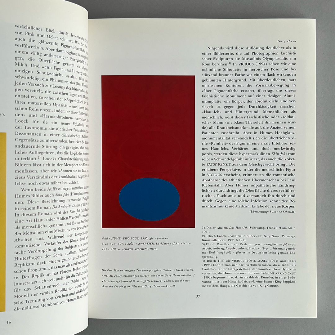 Parkett Vol. 48 - 1996 Gary Hume, Gabriel Orozco, Pipilotti Rist